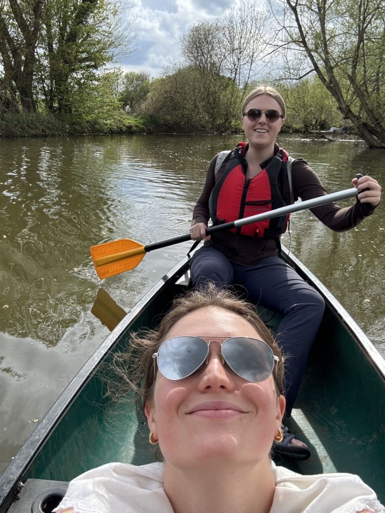 On a third boat!